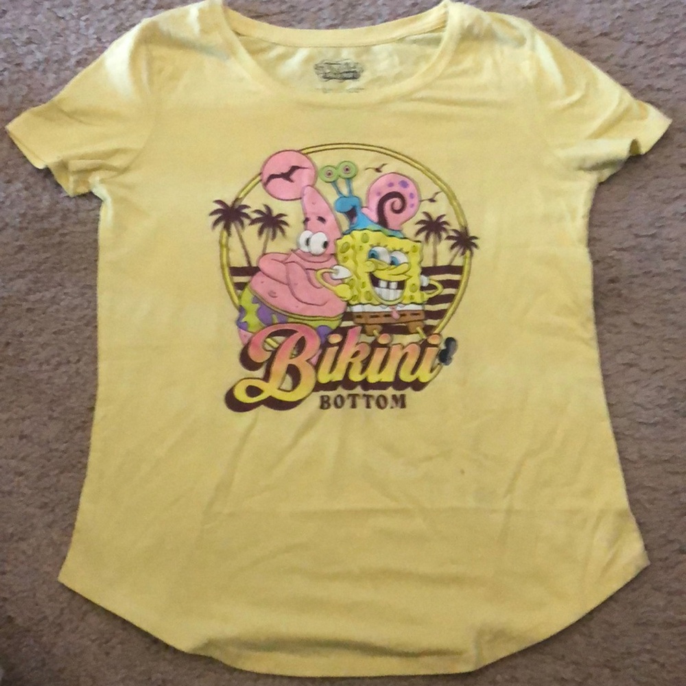 Kids Nickelodeon SpongeBob t shirt good condition